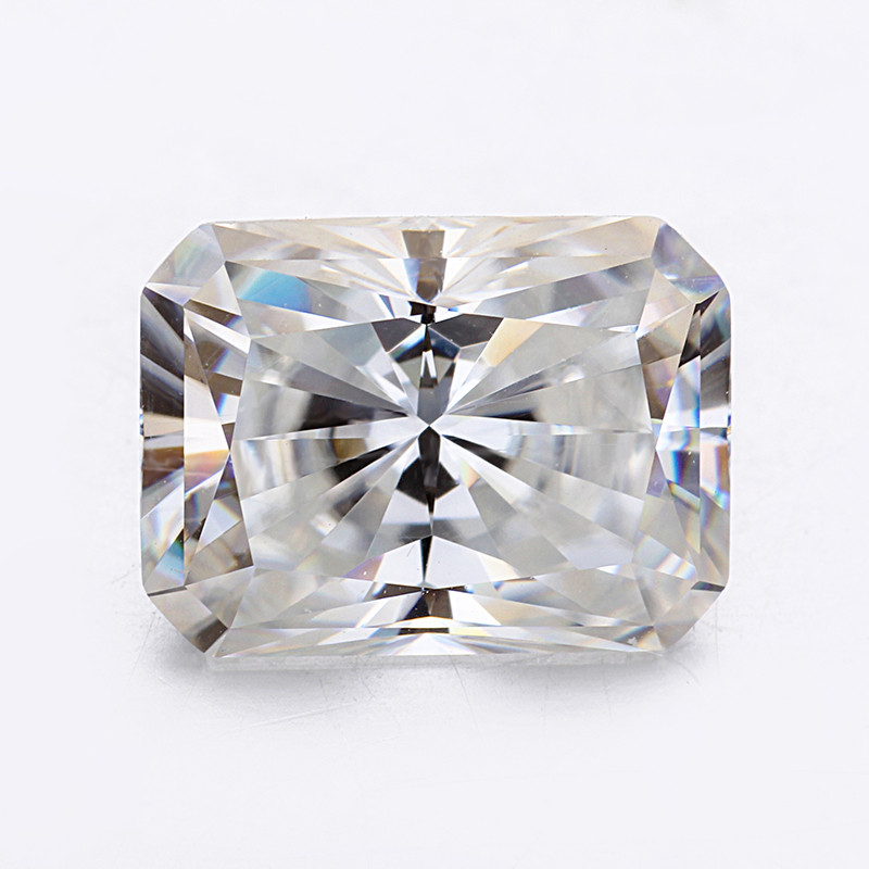 GRA Certified Loose Moissanite Radiant Cut Stones D VVS1 All Sizes