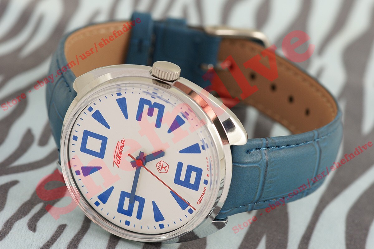 Rare Vintage Russian USSR mechanical OLD stock watch cal. 2609 Raketa 0 Big ZERO