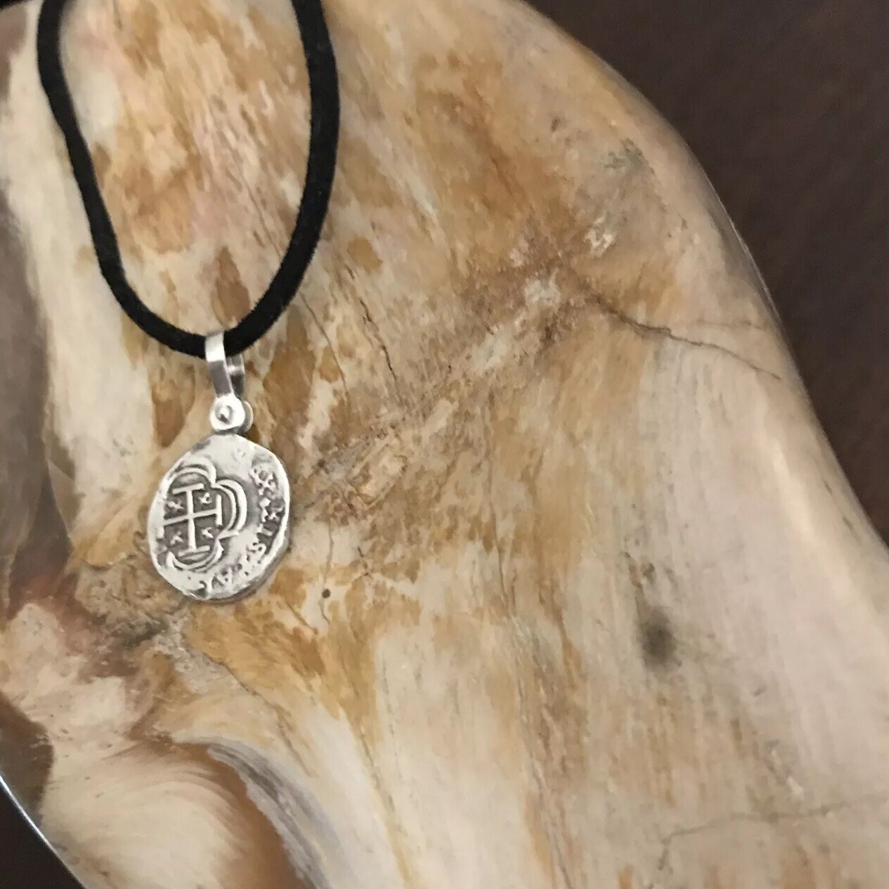 ATOCHA Coin Pendant 925 Sterling Silver Sunken Treasure Shipwreck Jewelry