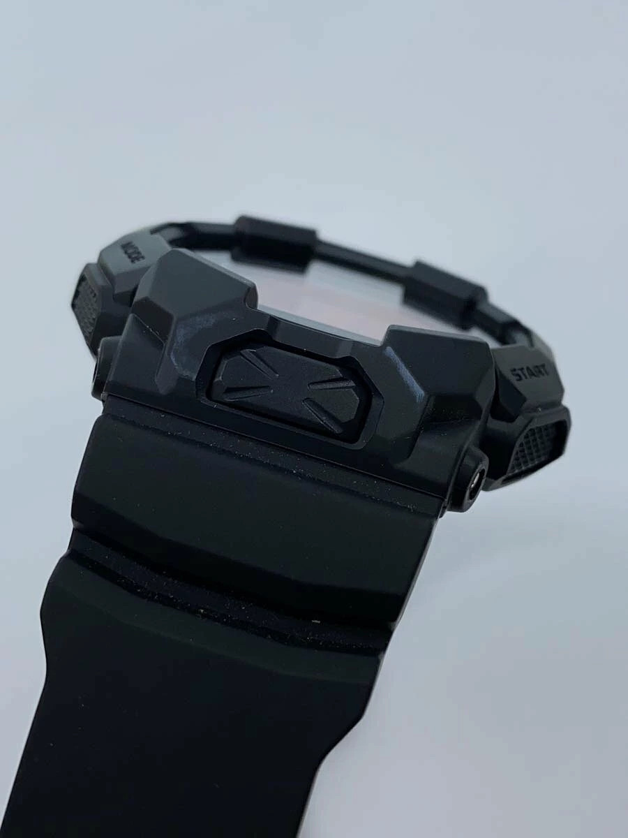 Used CASIO Quartz Wristwatch G SHOCK Digital Rubber Red Black GD 010BBR 1JF and