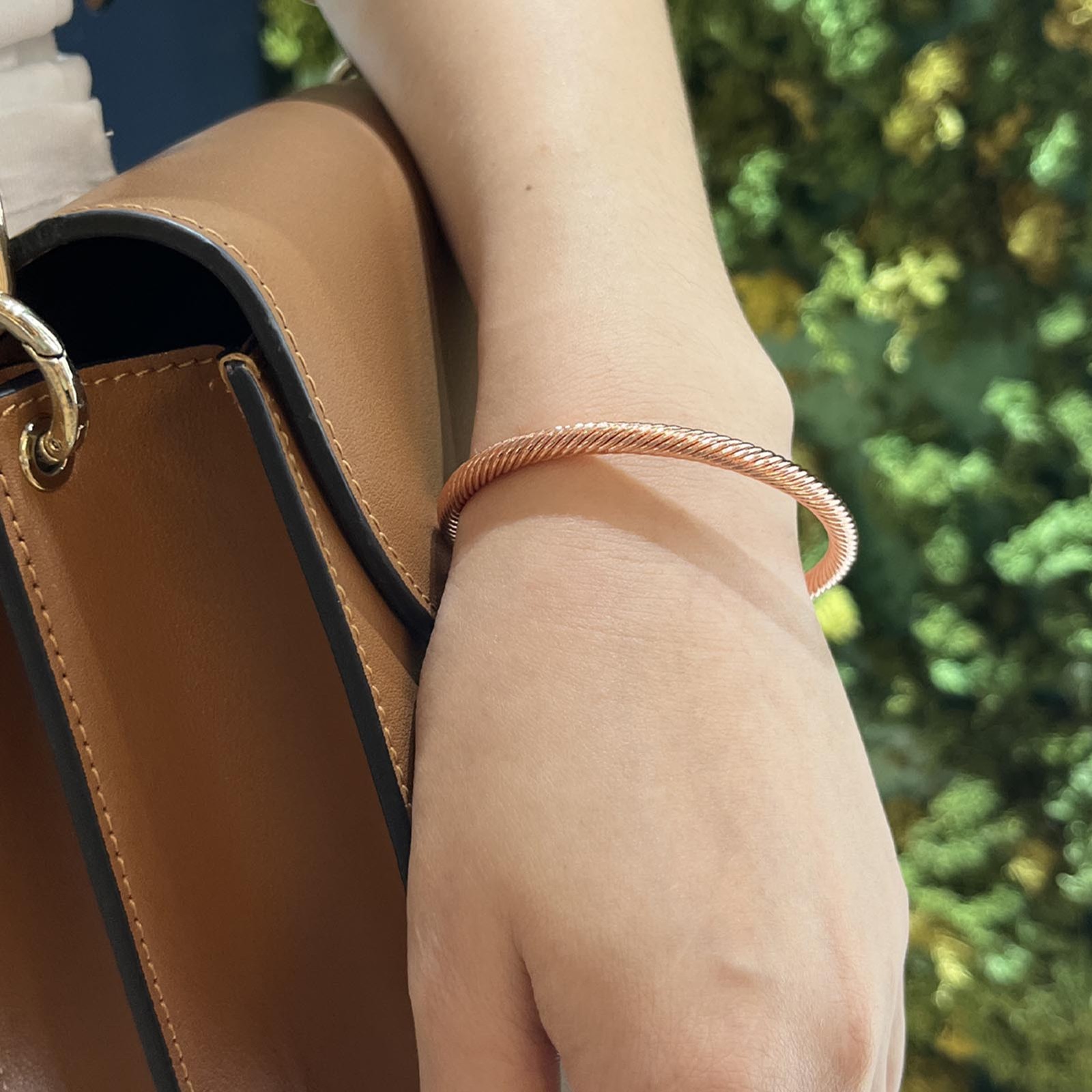 Pure Copper Bracelet Magnetic Heal Therapy Arthritis Bracelet Pain Relief Bangle