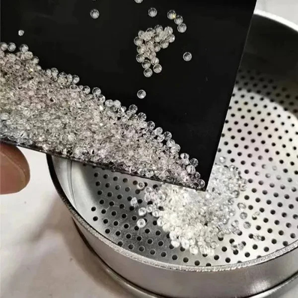 100 PCS Loose Moissanite Diamond 3.00 MM Round D, VVS1 CLARITY Certified