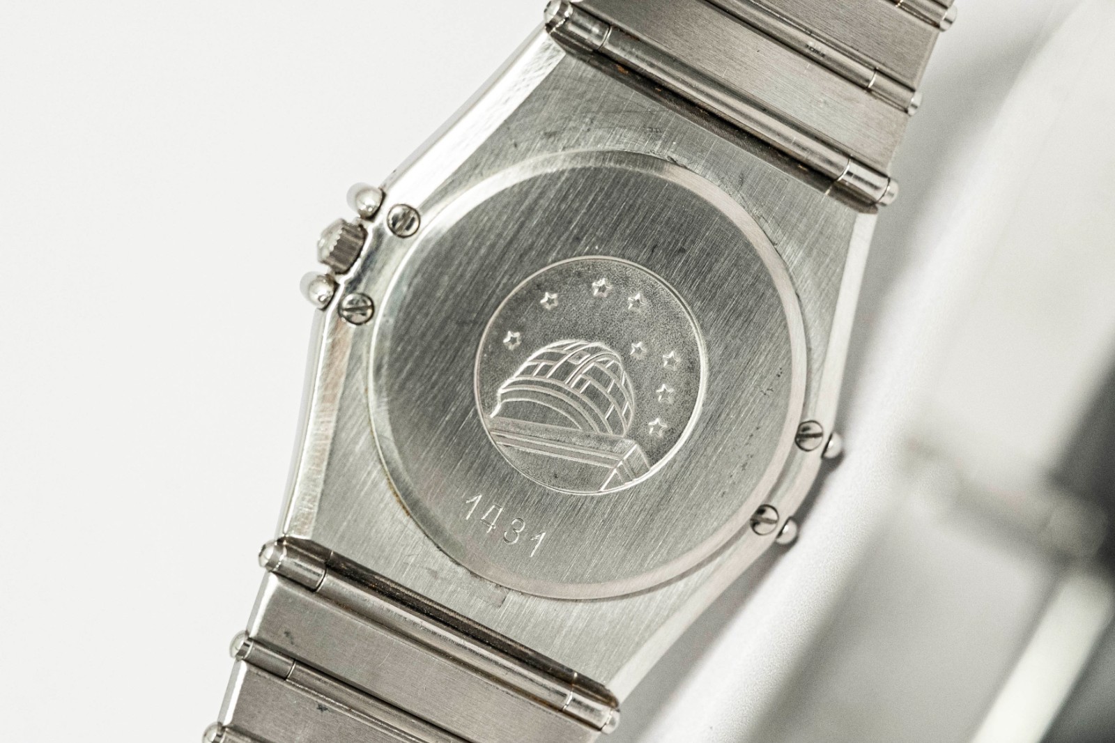 **NEAR MINT** Vintage OMEGA Constellation Cal.1431 Quartz Chronometer Roman Mens