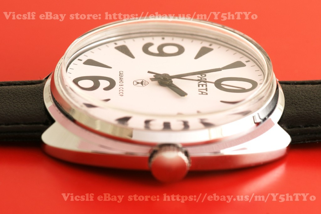 Raketa BIG ZERO Vintage Russian USSR RARE mechanical watch OLD stock NOS!!