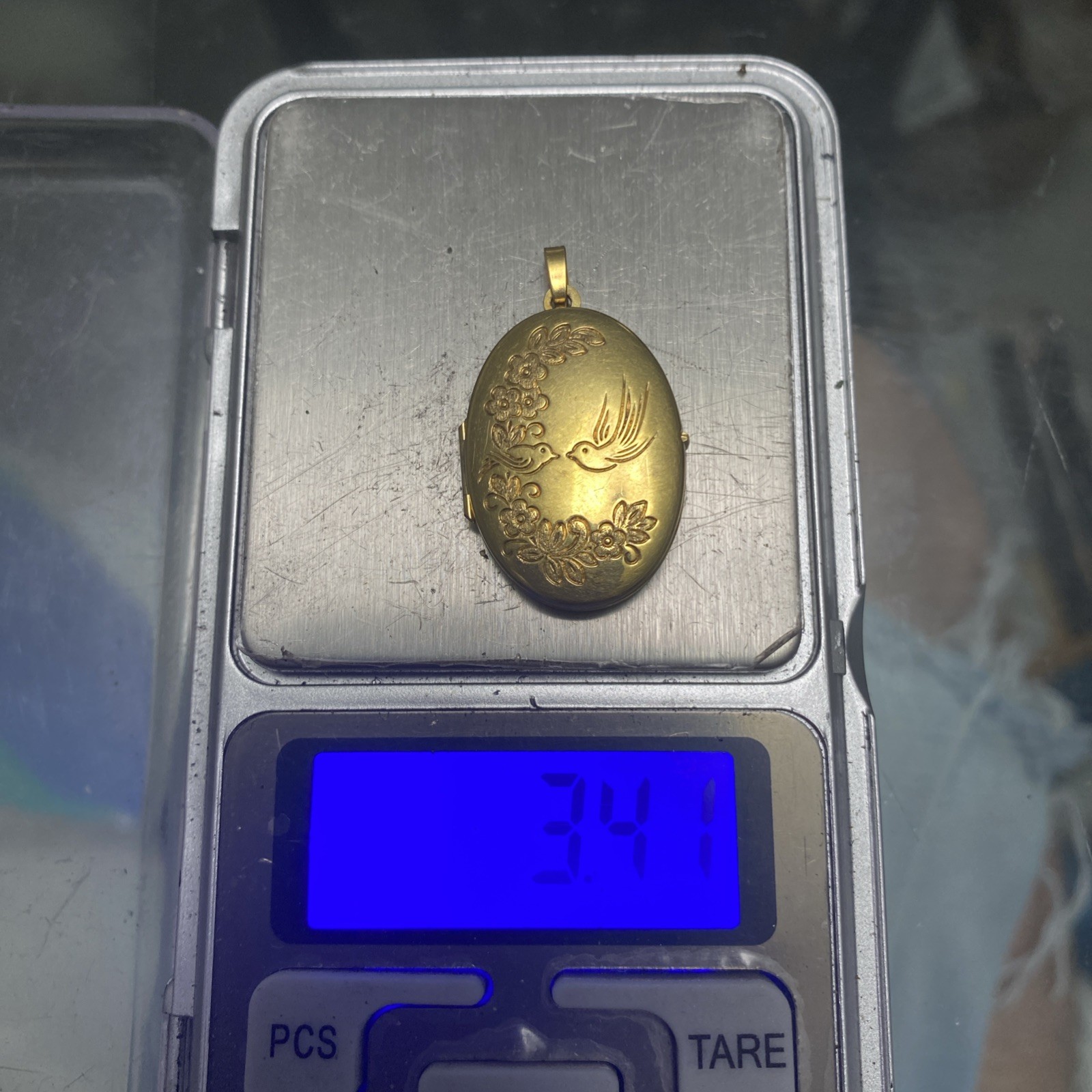 9kt 375 Cameo 3.4gr Colgant Pendant