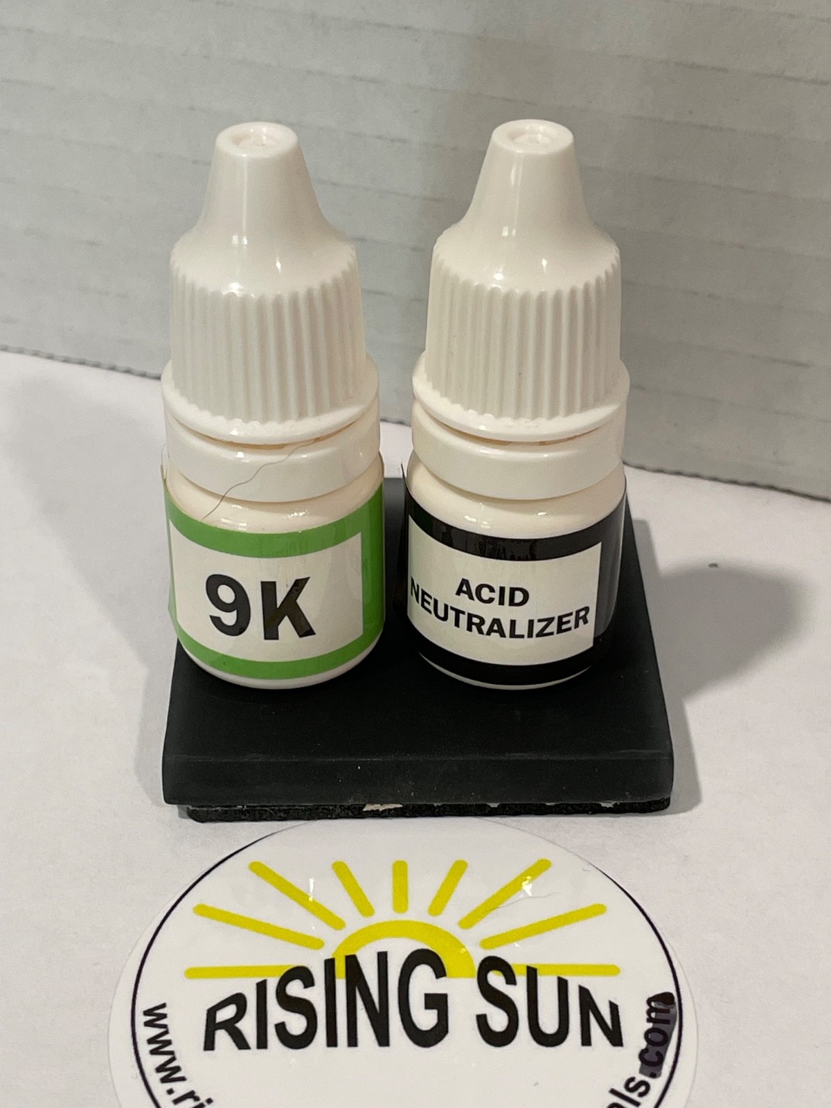 AAA Gold Testing Acid 9K + Gold Test Kit Scratch stone & Neutralizer b