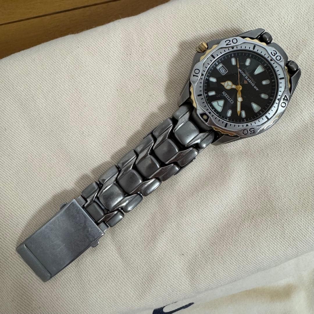 Citizen Eco-Drive Air Diver 200m Titanium Watch