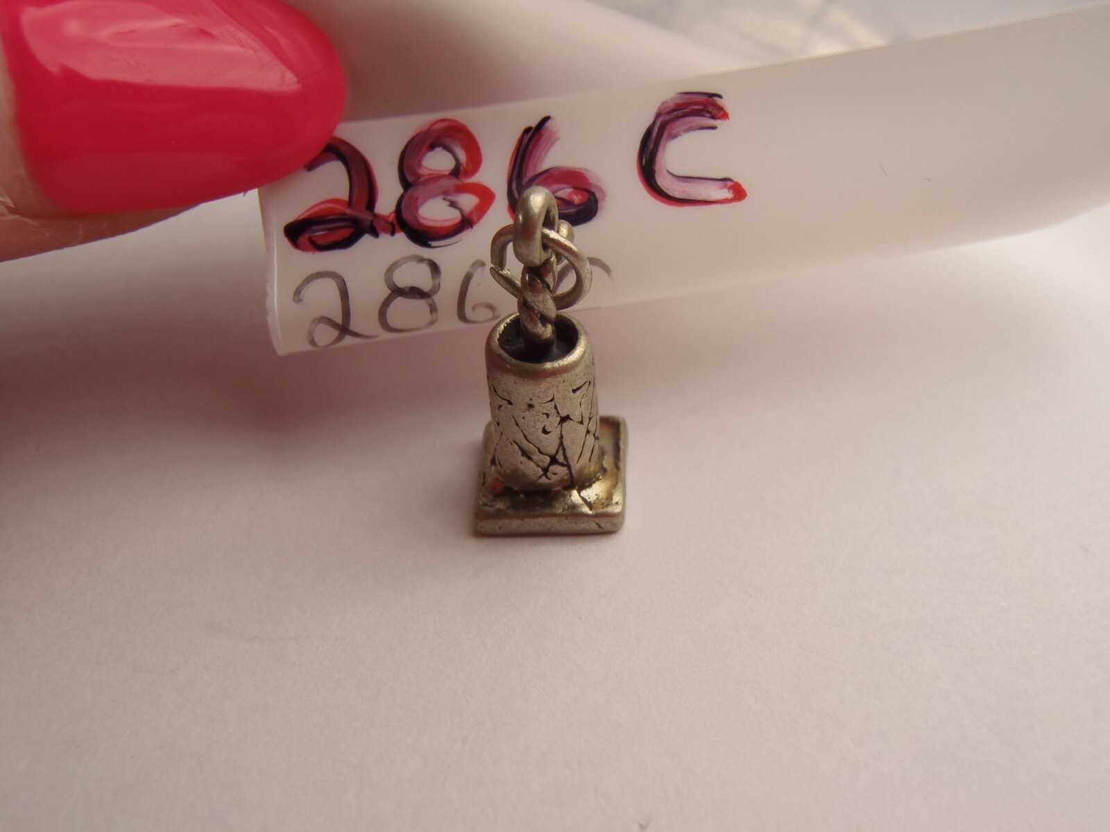 925 Sterling Silver Firecracker Fireworks Charm Made in USA Free Shipping