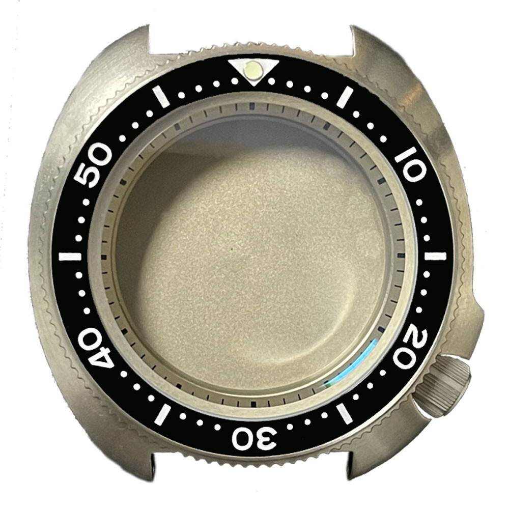 Titanium 200m Diver Watch Case Fit NH35 NH36 Sapphire Crystal AR Coating 20ATM