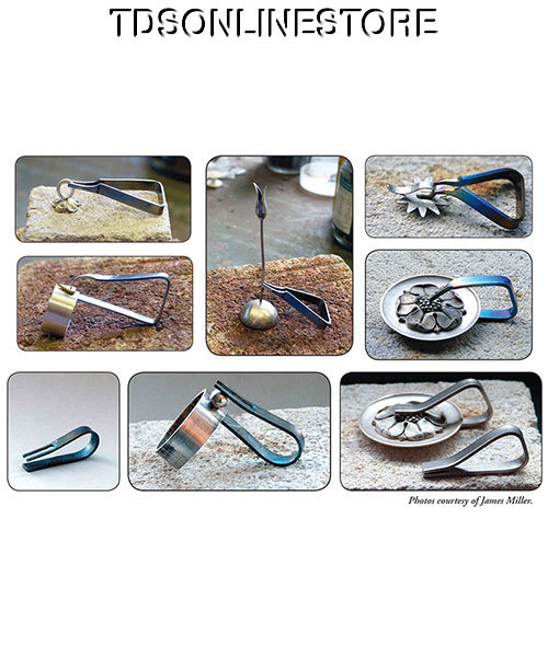 Titanium Clamps for Soldering Package of 10 Pieces
