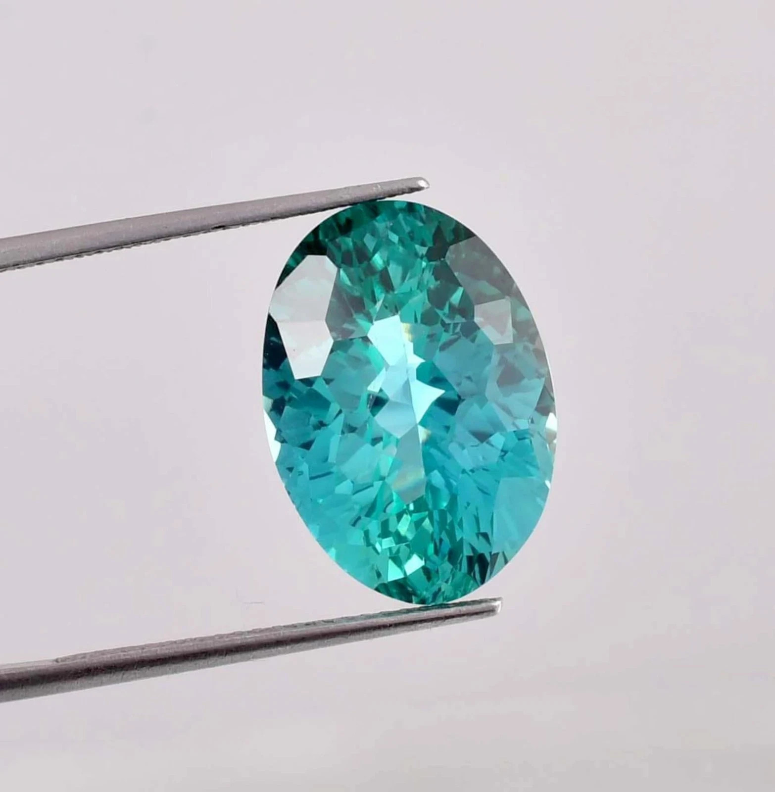 Natural Blue Green Sapphire Oval Cut Loose Gemstone Certified 10.20 Ct Sri Lanka