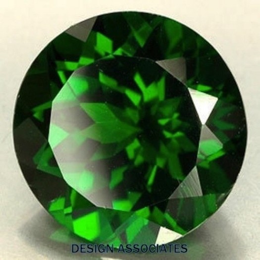GREEN TOPAZ 7.5 MM ROUND CUT VVS BEAUTIFUL COLOR