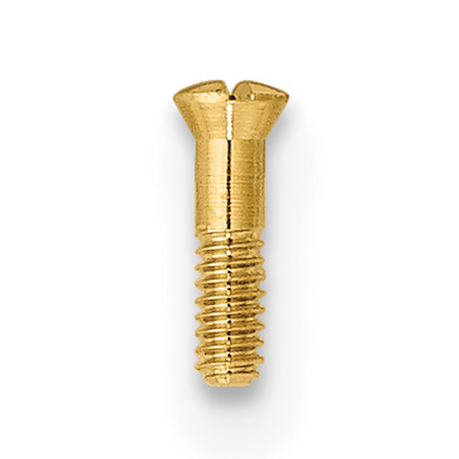 Pack of Six Gold Replacement Screws for Jewelry Stores Network Coin Bezels