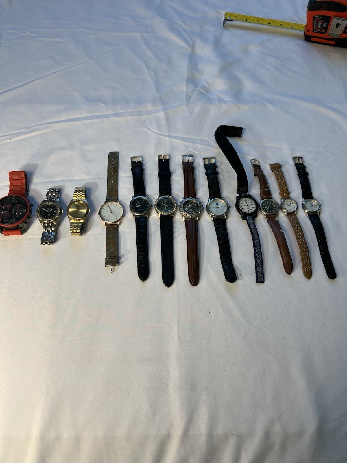 Various Watch Lots Of 12 Untested