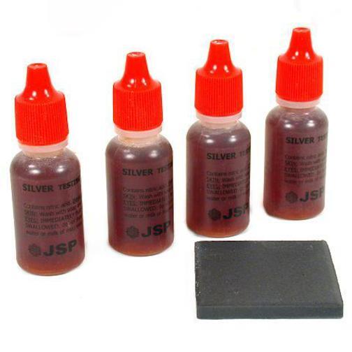 JSP Silver Test Acid Solution Kit With Test Stone