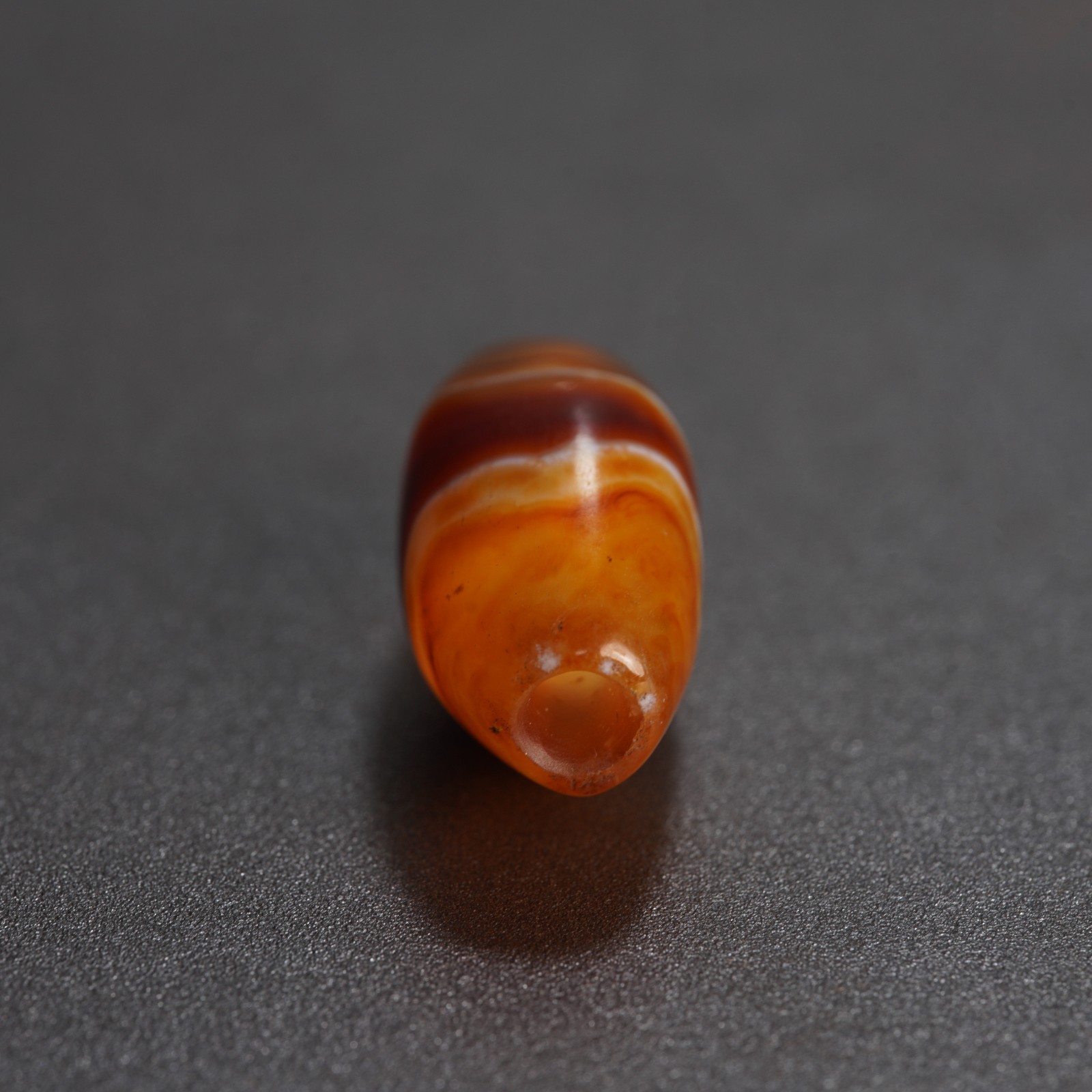Vintage Old Agate Beads, Hand Polished Energy Stone for Jewelry Making 4.9g