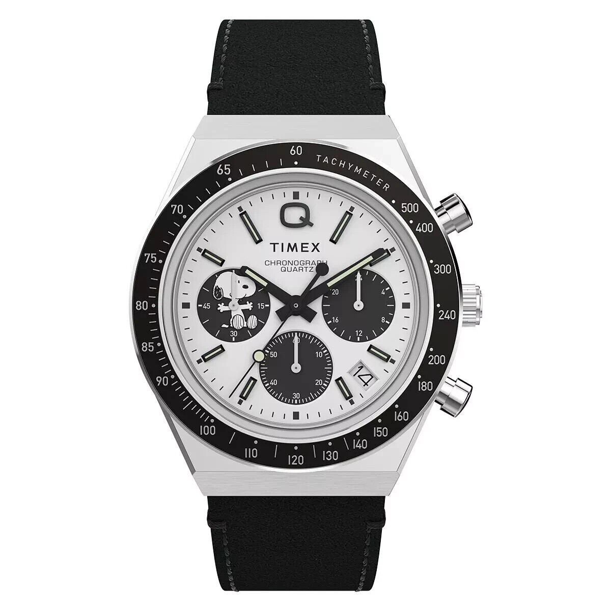 Authentic Q Timex Chronograph x Peanuts Snoopy Limited Edition TW2W68900