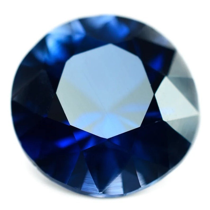 Flawless Natural Blue Tanzanite Round Cut Superb Certified 15 Ct Loose Gemstone