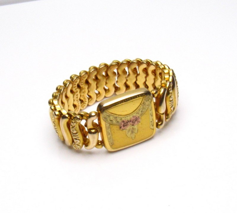 Vintage Pitman & Keeler American Queen Gold Filled Bracelet