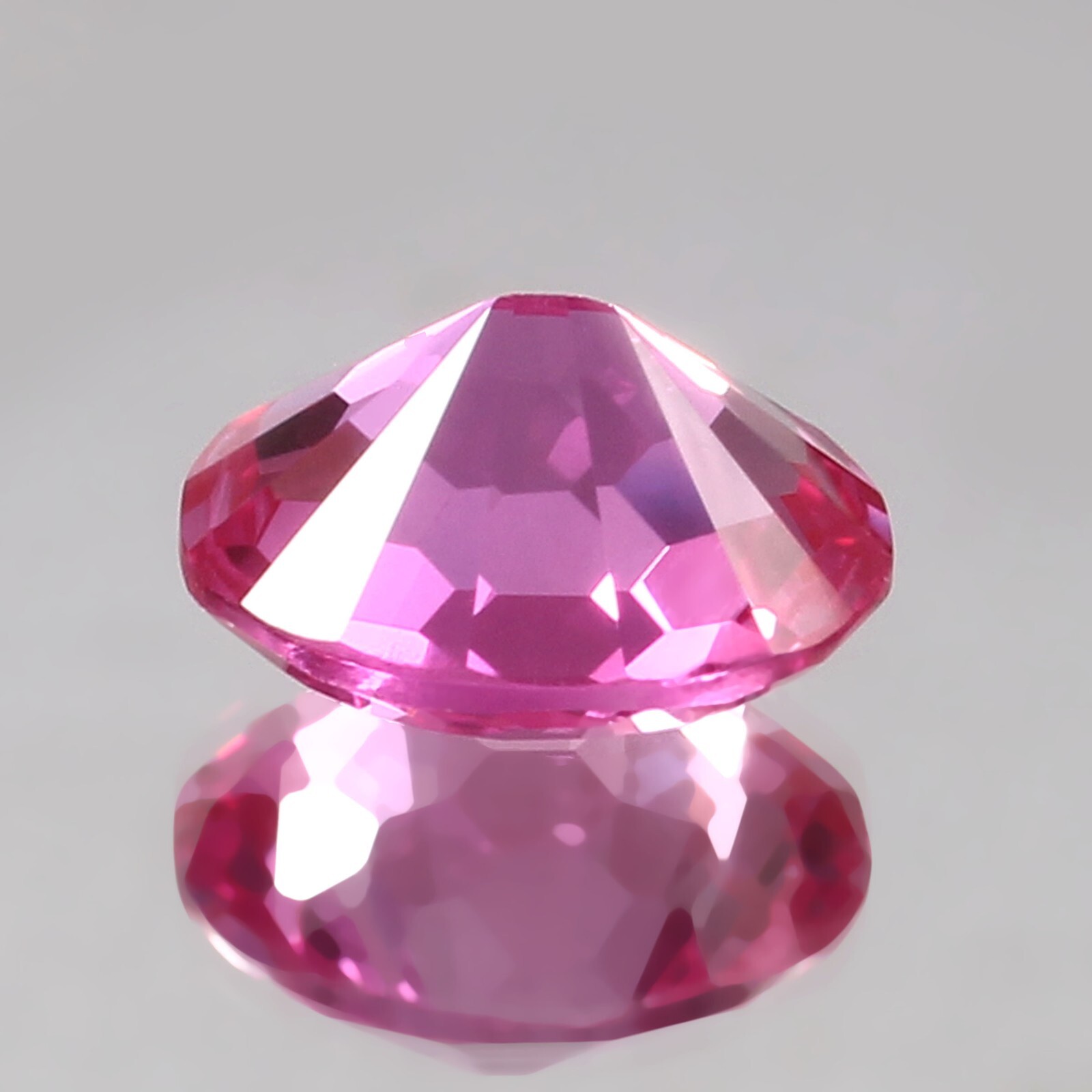 Natural Ceylon Pink Sapphire Mastercut Oval Loose Gemstone Football Cut 16×14 MM