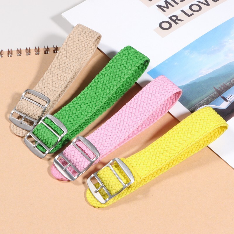High Quality Breathable Nylon Canvas Watch Band Strap 14/16/18/20/22mm Universal