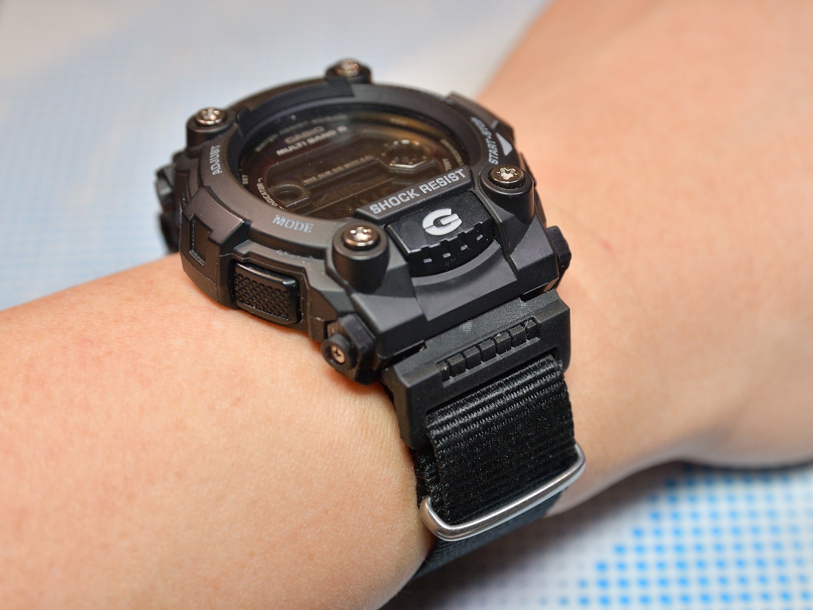 Tough resin watch adapter compatible with Casio G-SHOCK GW7900
