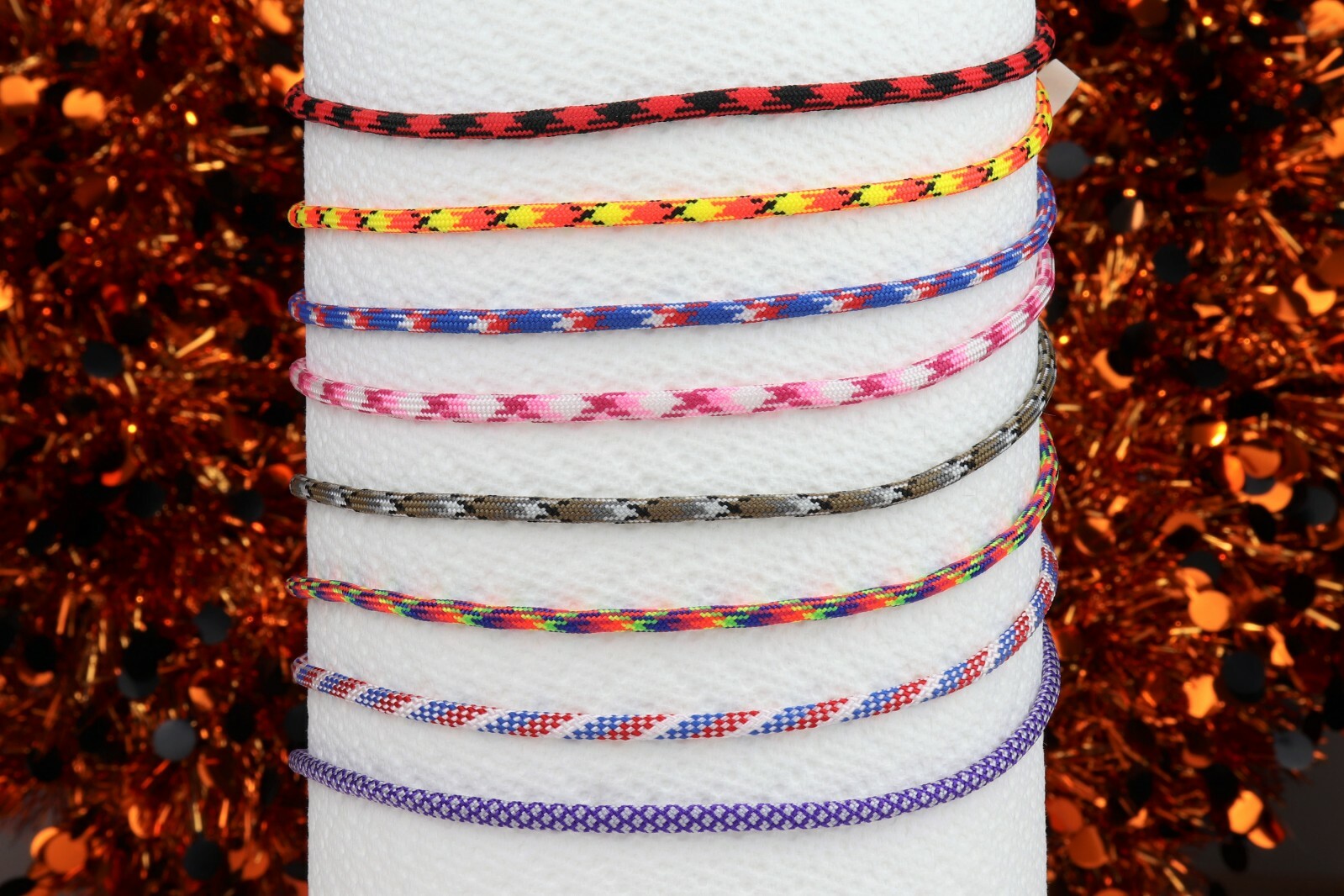 Braided Choker Necklaces Bracelets Anklets Silver Lobster Clasp Lightweight 4mm