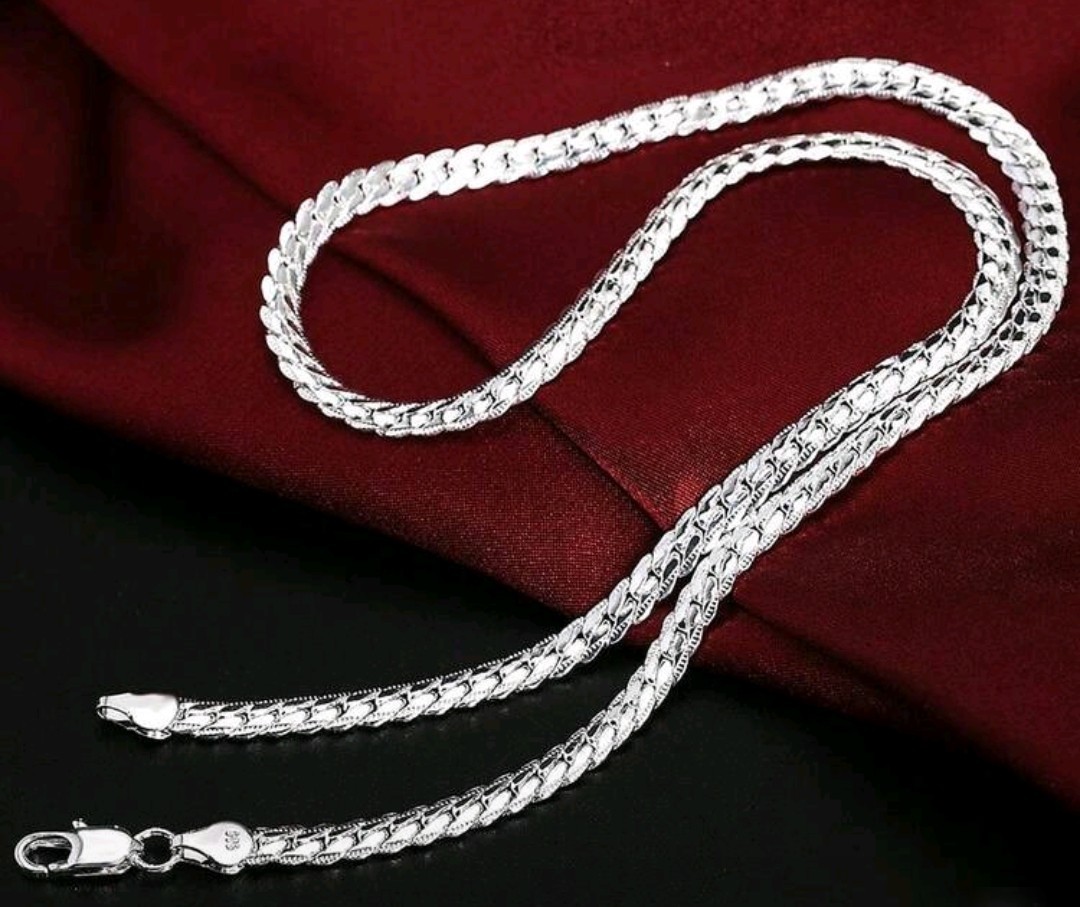 925 Sterling Silver Link Chain 24″ brand new