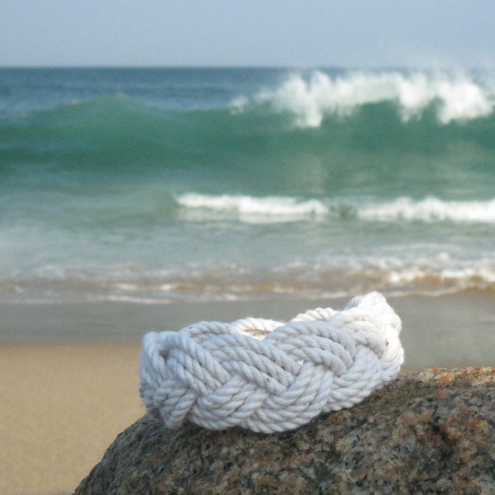 Original Sailor Knot Surfer Beach Rope Bracelet by Mystic Knotwork: 13 Colors