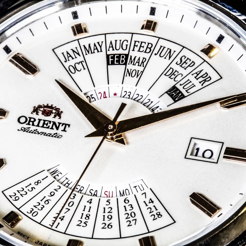 ORIENT MULTI YEAR CALENDAR RA-BA0005S30B Brown Leather Automatic Watch