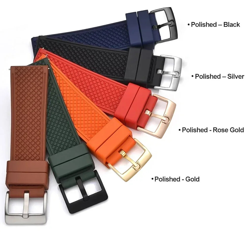 Stainless Steel Watch Buckle – 12/14/16/18/20mm Substitute for Omega Watch Clasp
