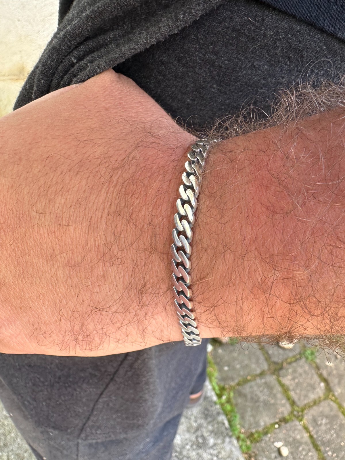 Miami Cuban Link Mens Chain Bracelet Real 925 Sterling Silver Sleek Clasp 6-12mm