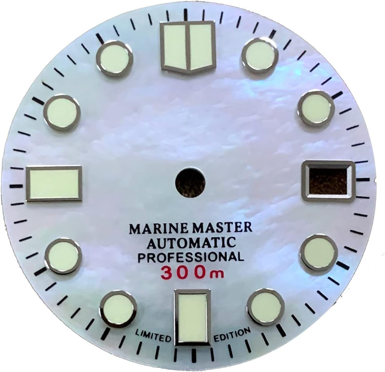 White Shell Surface Dial for NH35 Automatic Watch