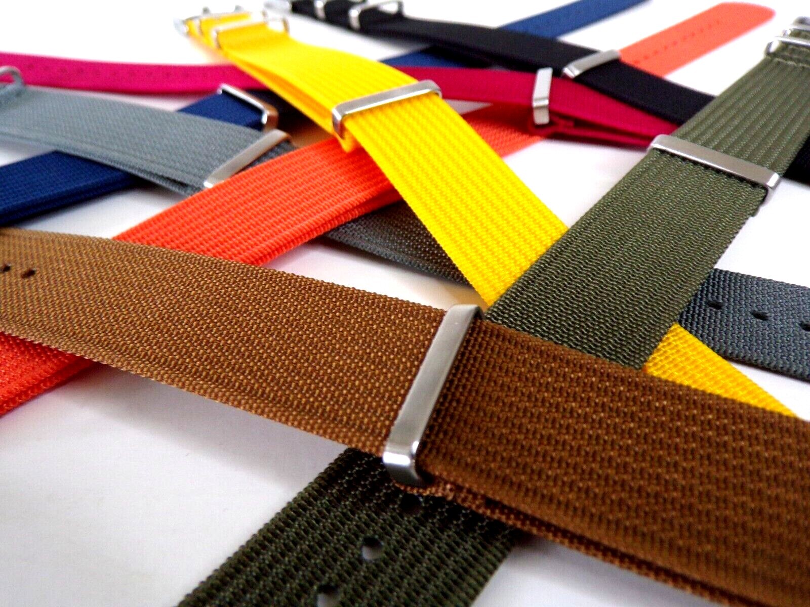 NATO G10 ® NEW RIBBED Xtreme WR Nylon military RAF watch band Pilot strap IW usa