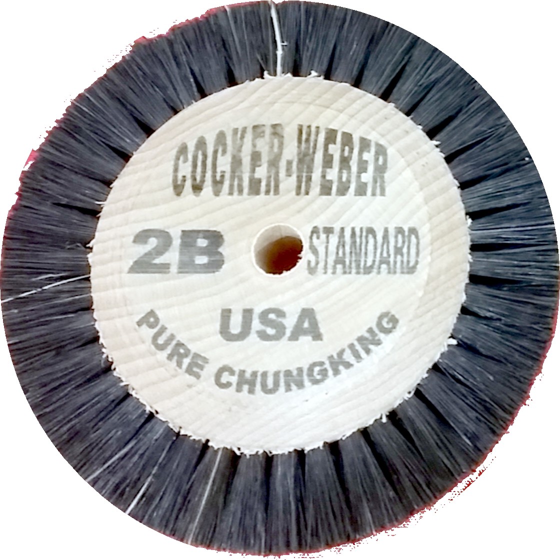 Cocker Weber Bristle Brushes Wooden Hub Assorted Original USA Jewelry Polishing
