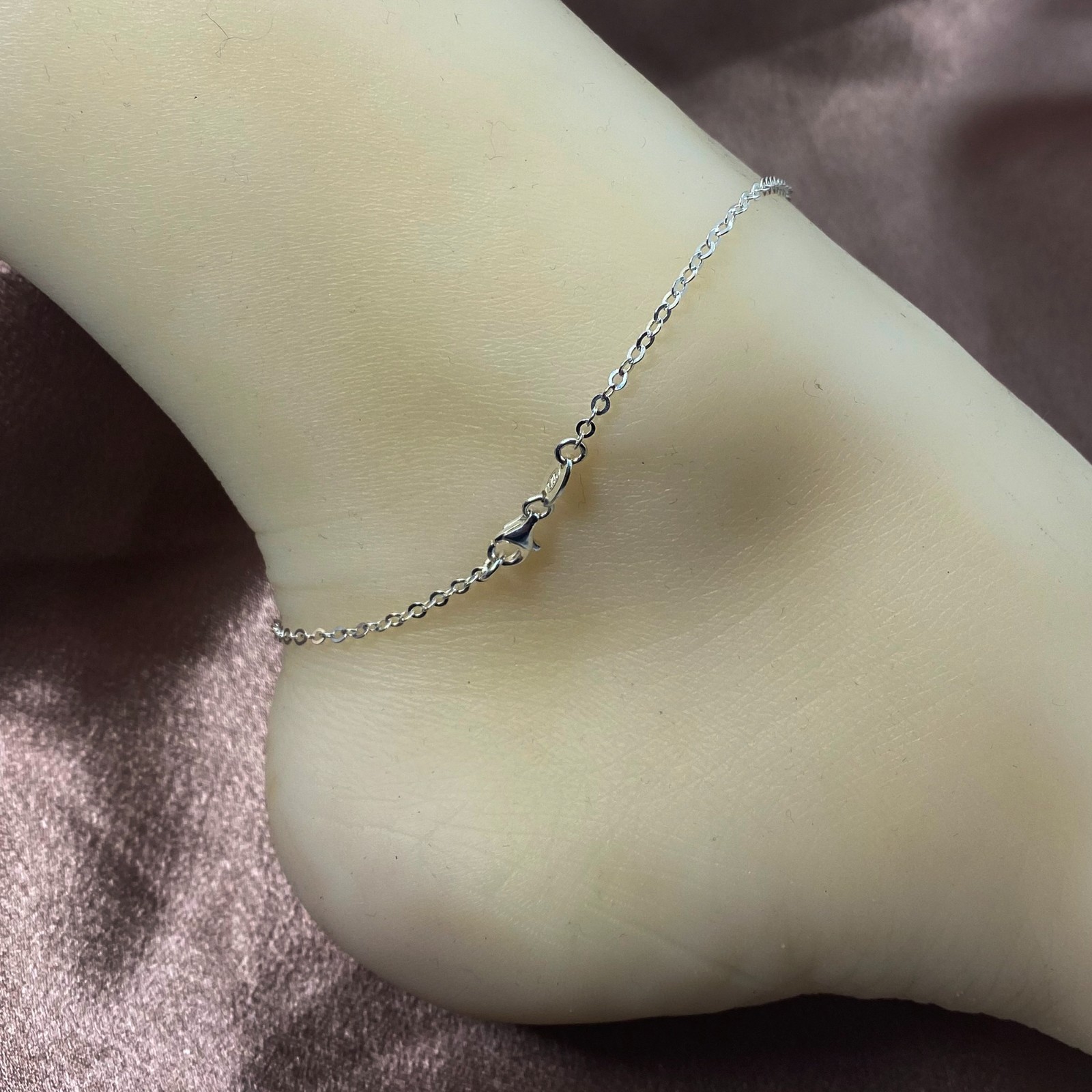 Sterling Silver Necklace – 2.3mm Strong Flat Cable Chain – All Sizes 7-36 Inches