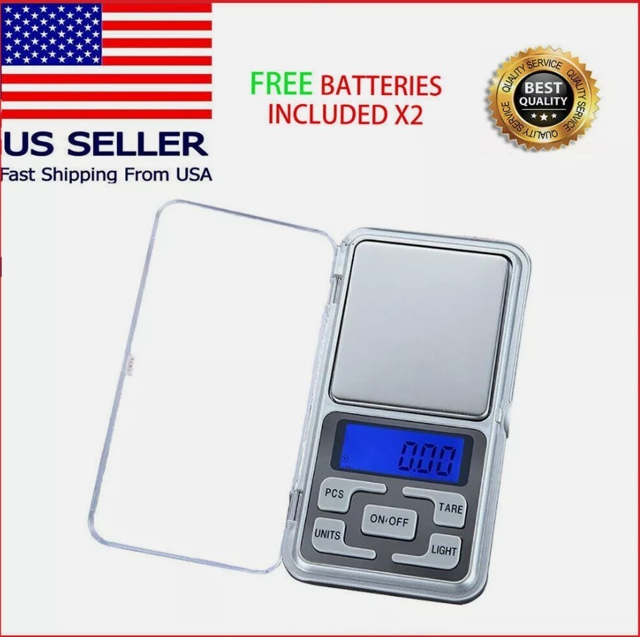 Digital 200g x0.01g Scale Jewelry Portable Pocket Balance Gram OZ. LCD Herb Gold