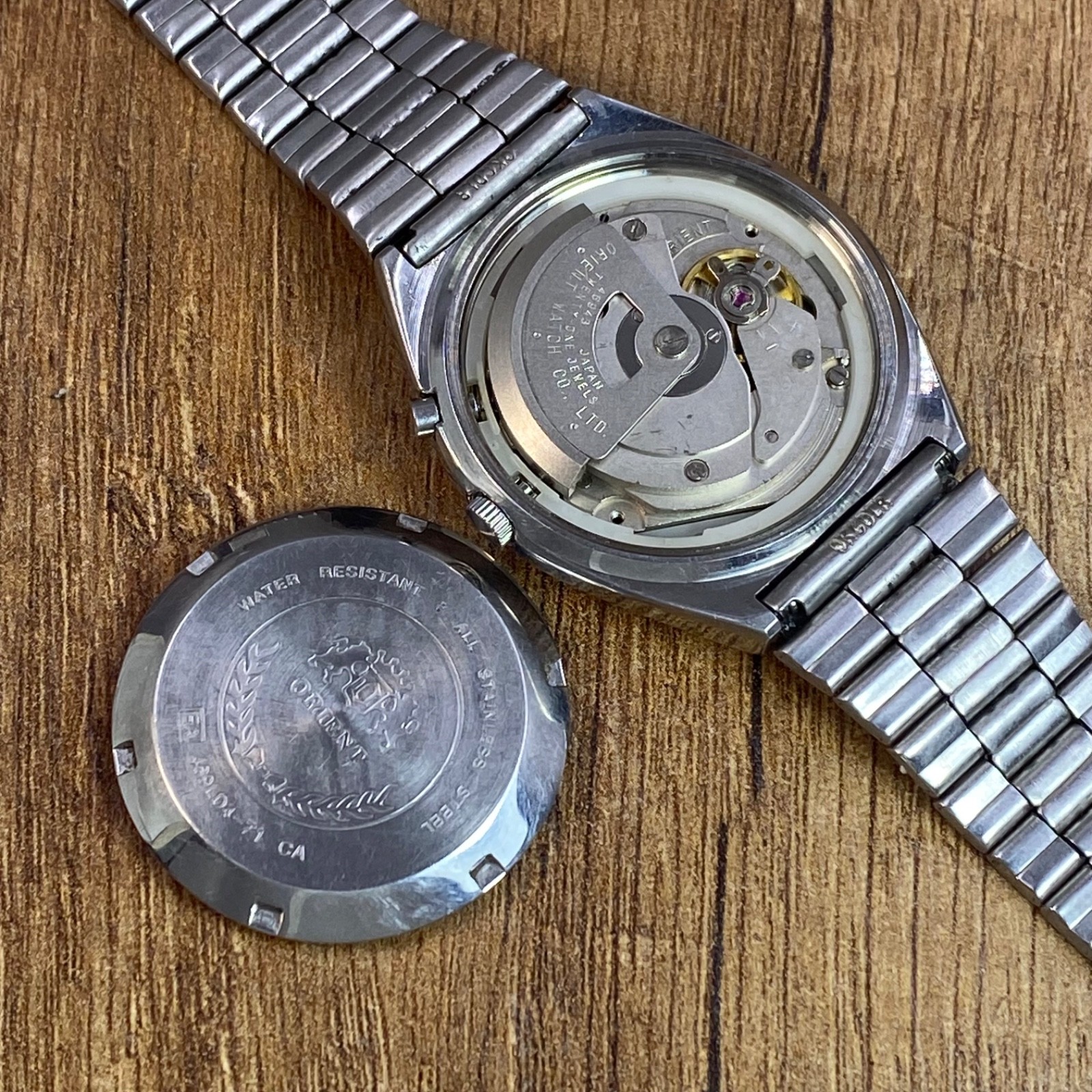 Orient 3 Stars Crystal vintage automatic 21 jewels Japan mens watch
