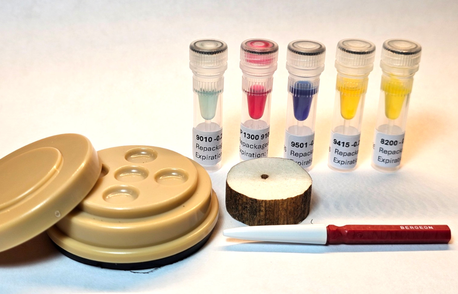 Watch Oil Starter Kit: Bergeon Oiler, Oil Dish, Repackaged Swiss Oils 0.2ml