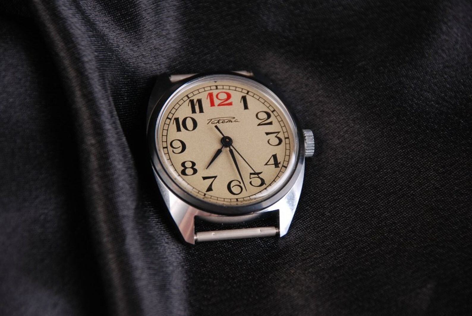 Raketa Russian Soviet Era Wrist Wind UP Watch New NOS Never Used Made in RussiA