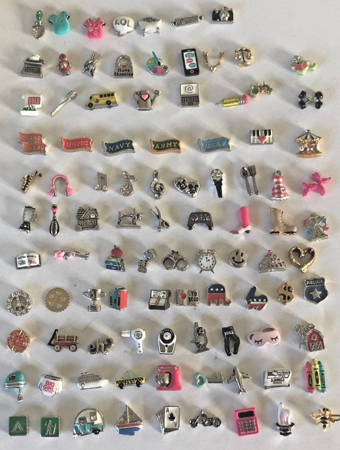 Origami Owl Charms Hobbies Crafts Occupations Free Shipping Buy 4 Get Free Charm
