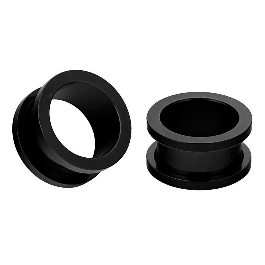 2PCS Ear Gauges Stainless-Steel Rotundity Tunnel Plugs Expander Piercing 2G-3/4″
