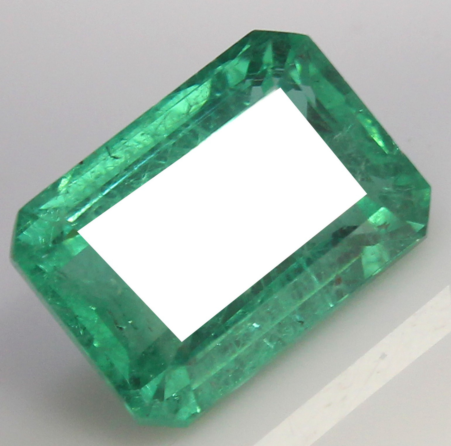 Natural Certified MUZO Colombian Emerald 7×9 MM Emerald Cut Stunning Gemstones