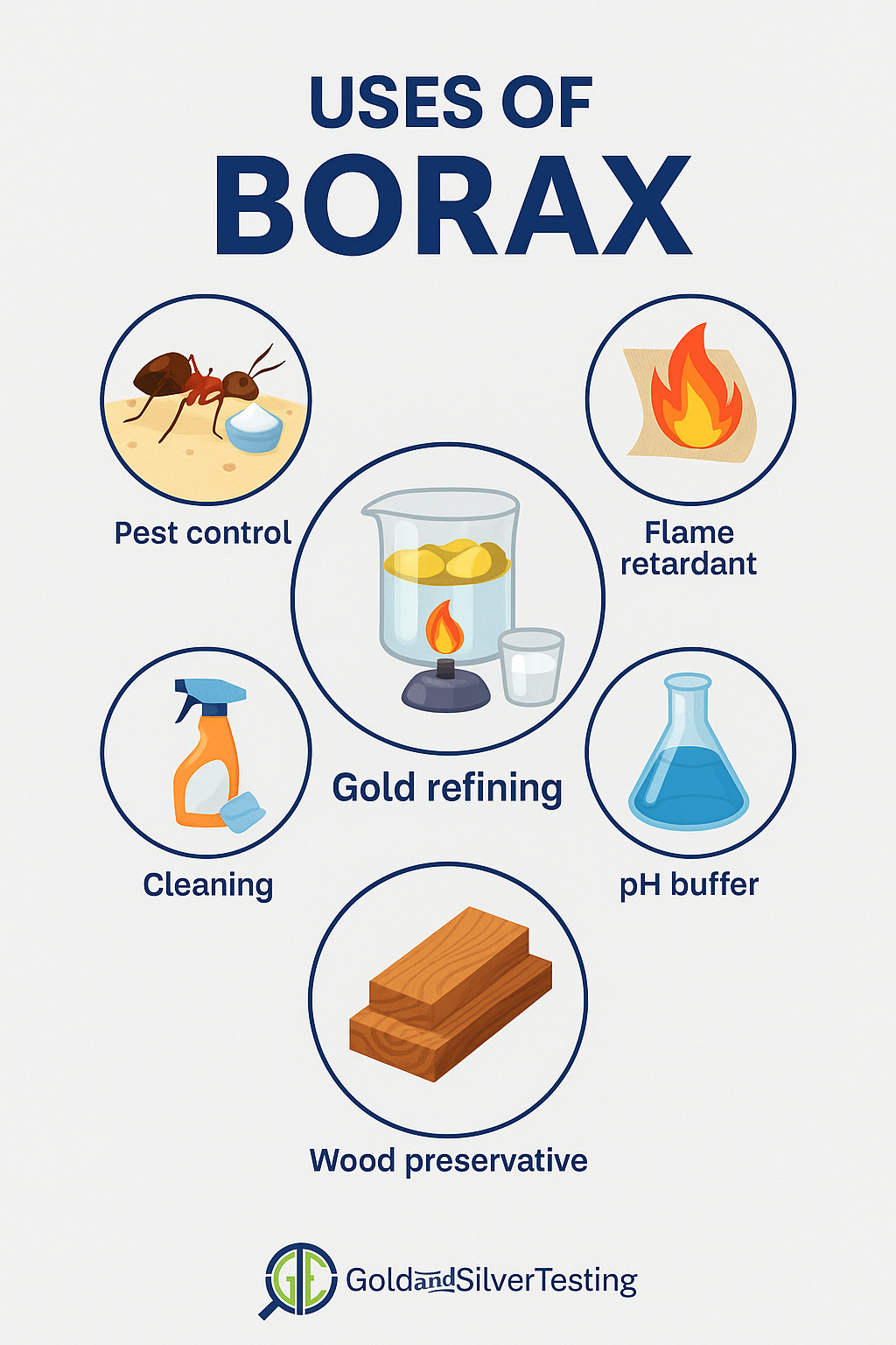 Borax Flux 1 LB Melting Gold Silver Crucible Jewelry Casting Refining Metal 16OZ
