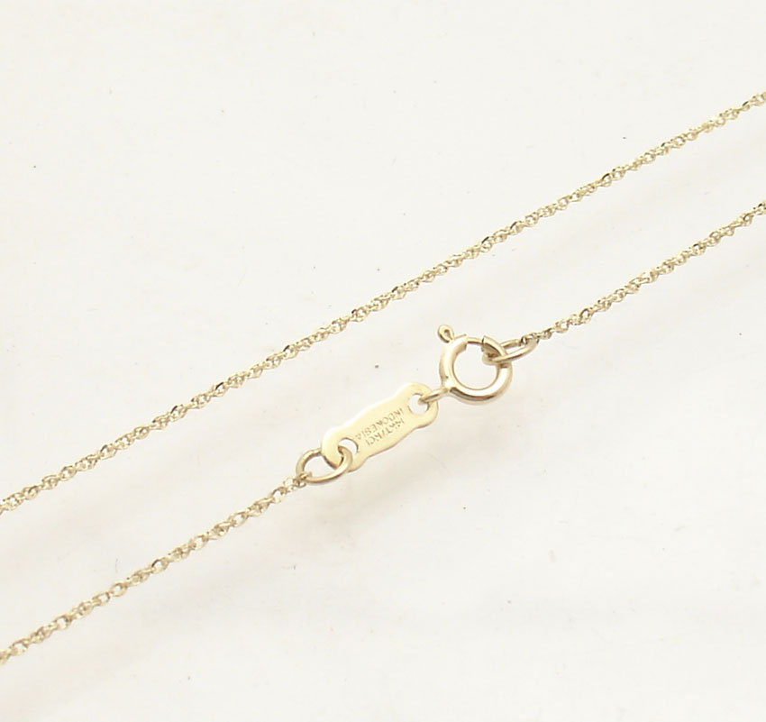 REAL SOLID 14K YELLOW GOLD Open Milano Rope Chain Necklace 16″ 18″ 20″ 0.60mm