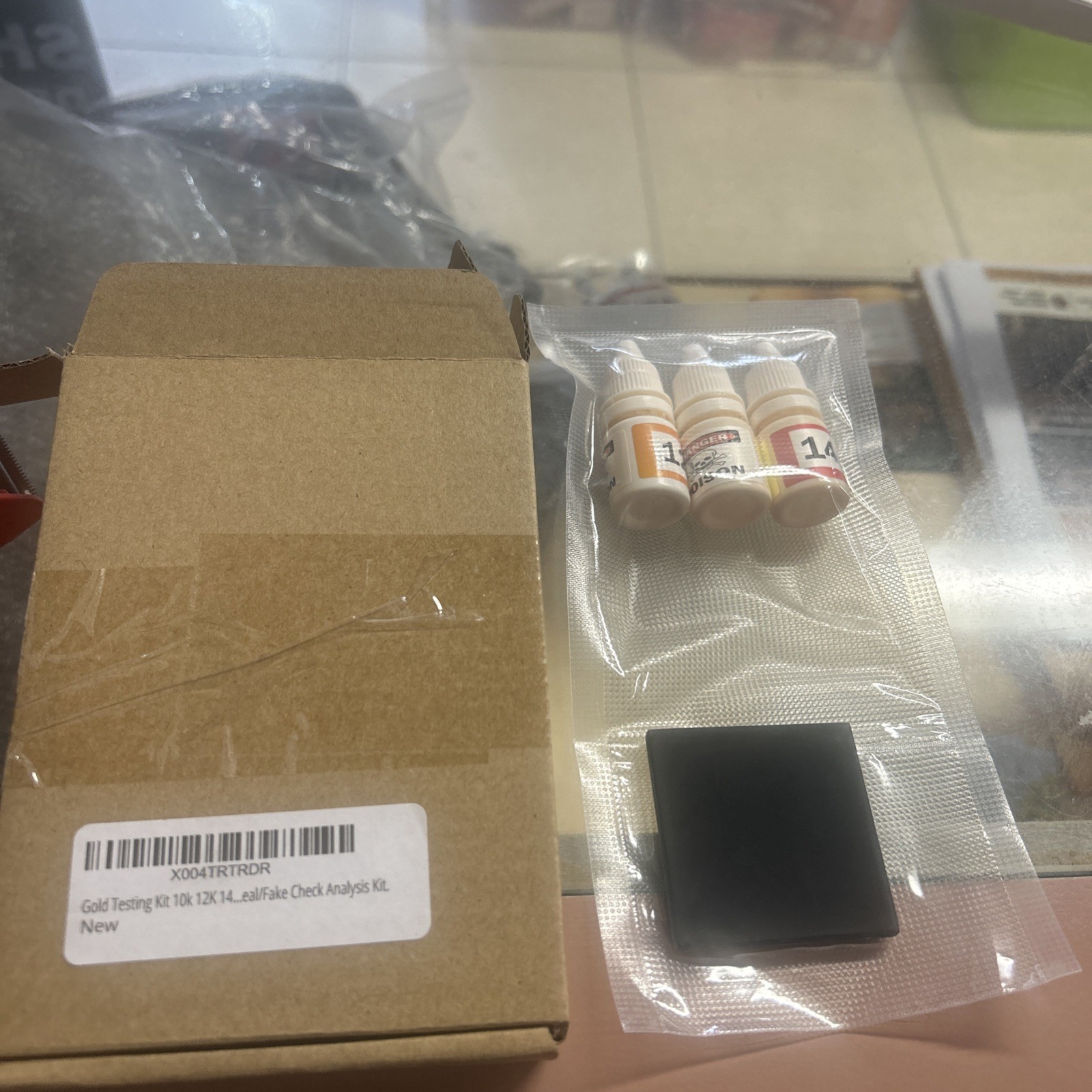 gold testing kit