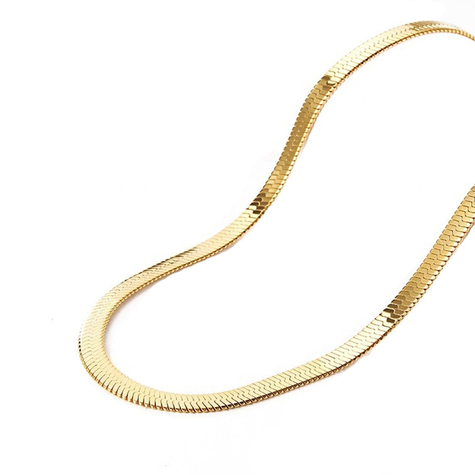 Herringbone Chain 316L Stainless Steel 14,16,18,20,22,24,27,30 inches Necklac…