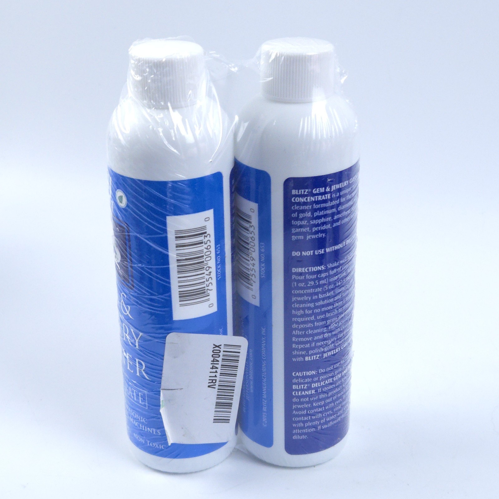 2 Pack Gem & Jewelry Cleaner Concentrate 8 fl Oz