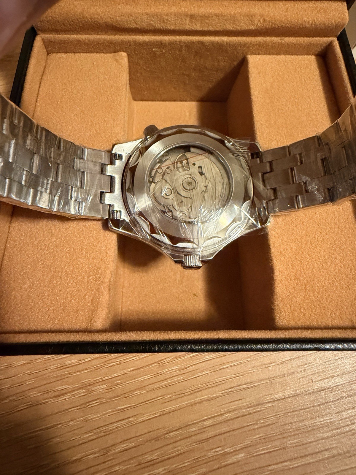 Seiko Mod Seamaster Automatic Diver 42mm Blue Dial/Bezel Date Steel w/Box
