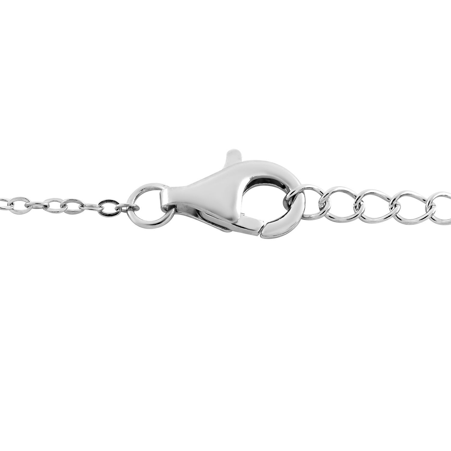 Gorgeous!! 18.30ctw Multi Beryl Station Bracelet Rhodium Plated Sterling